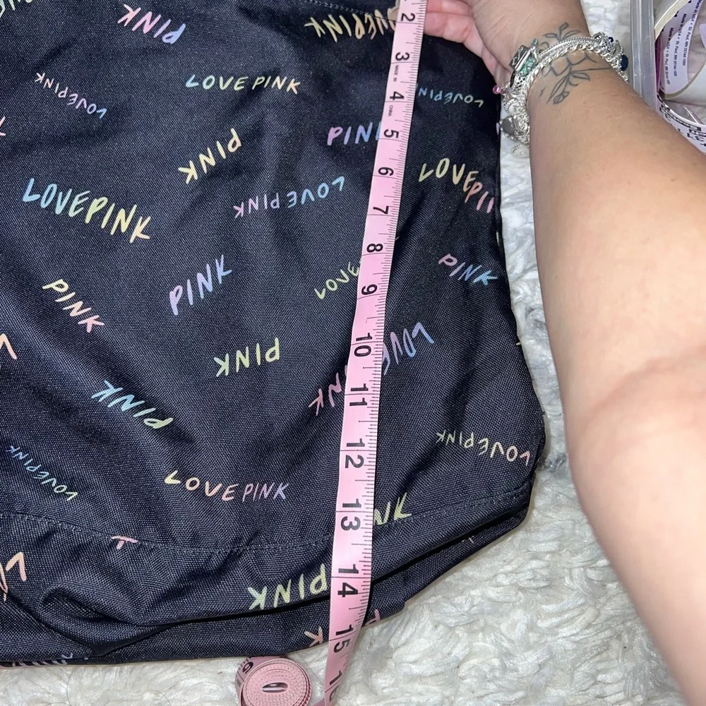 PINK Victoria's Secret Multicolor Logo Tote